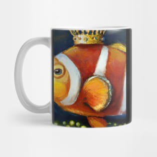 Clown fish with a Crown Mug